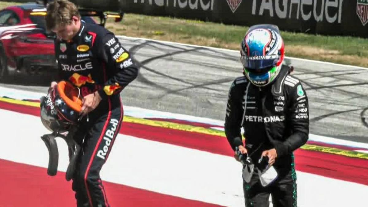 Verstappen y Antonelli, fuera en la primera vuelta de carrera en Austria