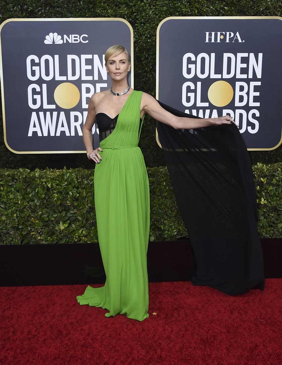 Charlize Theron, verde que te quiero verde