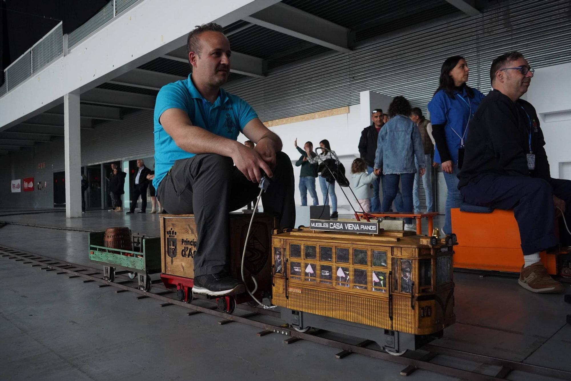 Encuentro de modelismo tripulado, trenes en miniatura