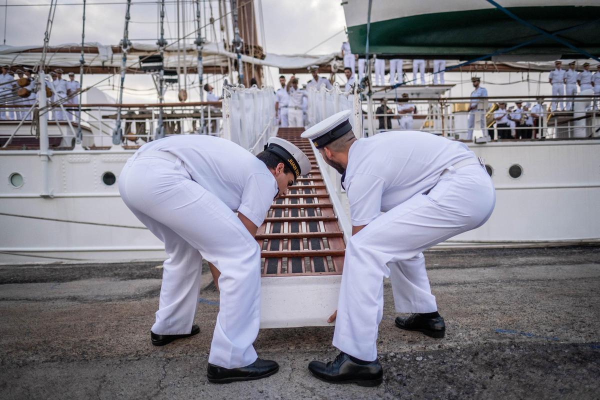 Escala de 'Juan Sebastián Elcano' en Santa Cruz de Tenerife