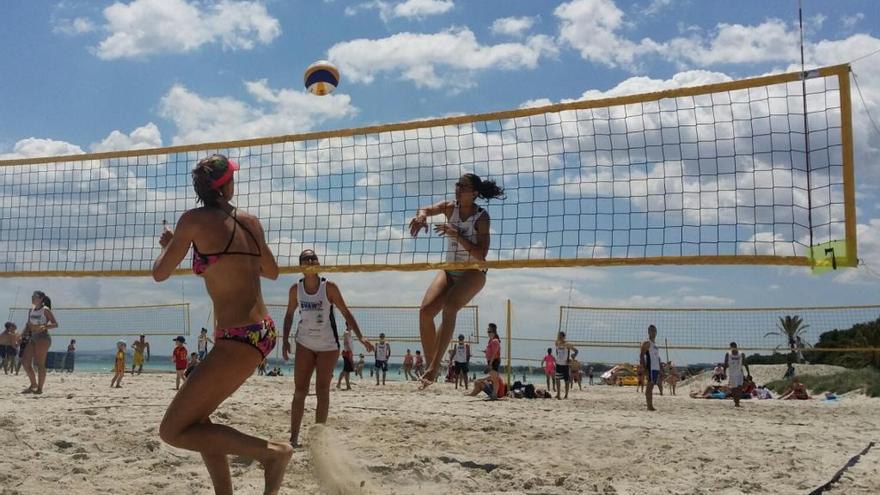 Munar, González y Pol representan al Cide en la Copa de la Reina de Voley Playa