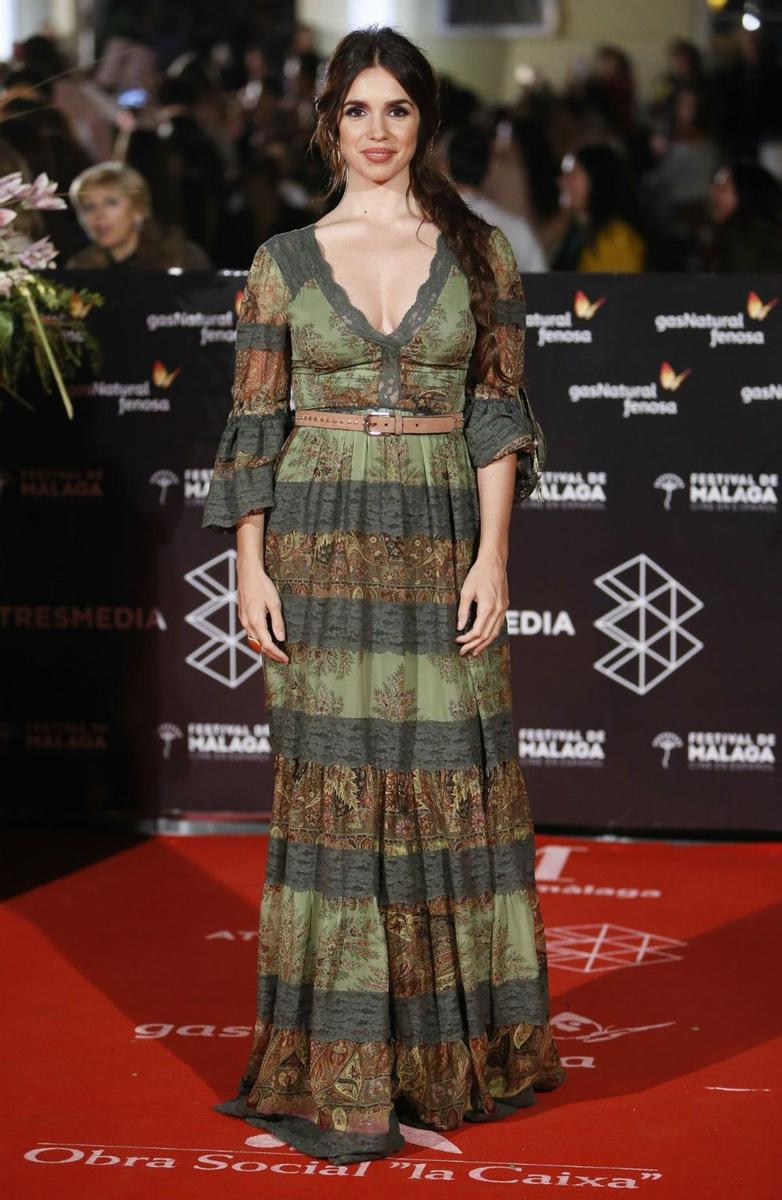 Elena Furiase en el Festival de cine de Málaga