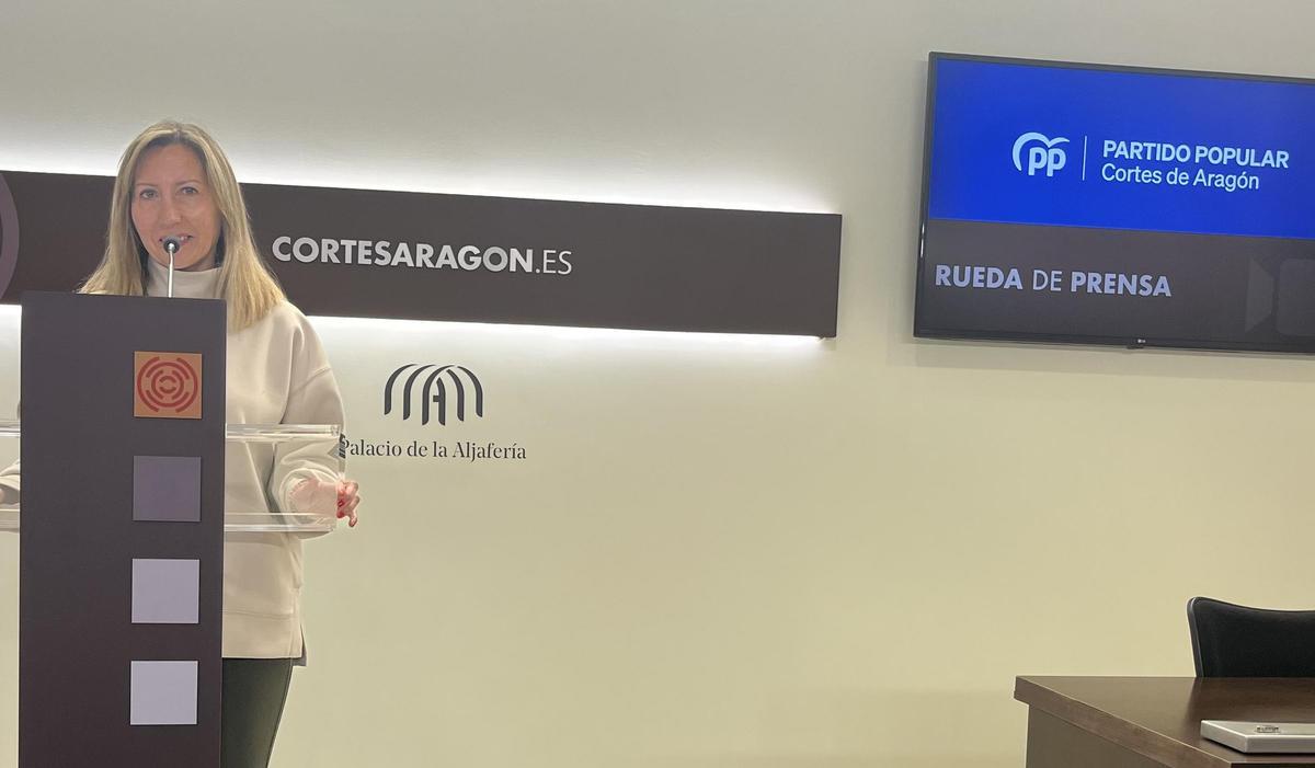 La diputada del PP Susana Cobos.