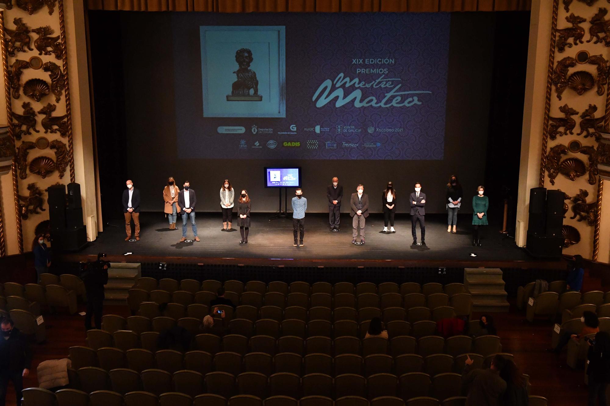 Lectura de finalistas de esta XIX edición de los Mestre Mateo