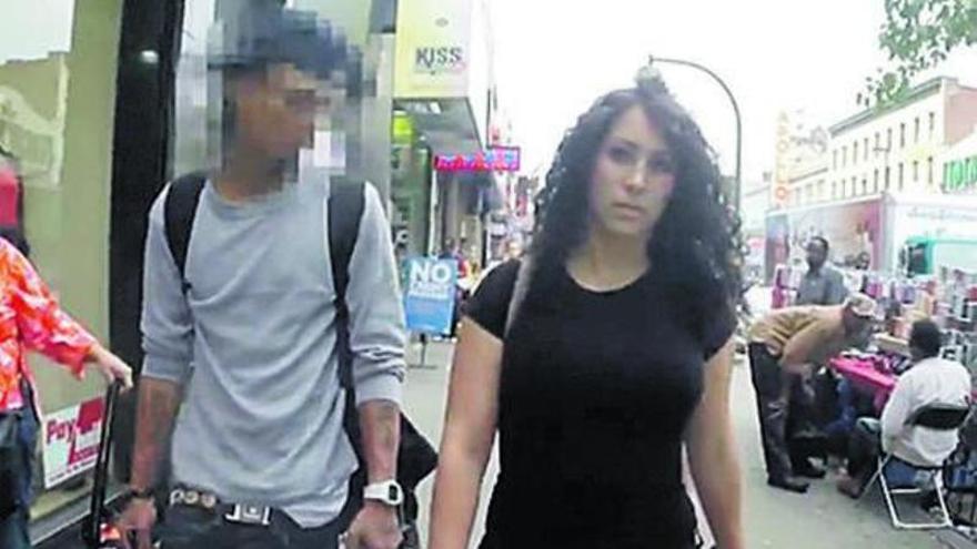 Imagen de un vídeo sobre acoso callejero en Nueva York que se hizo viral hace unos años.