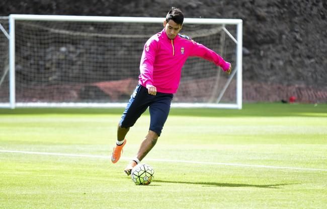 Entrenamiento de la UD Las Palmas