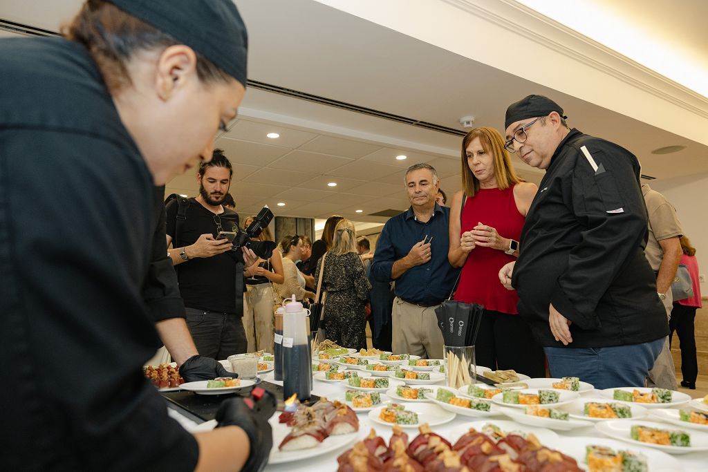 Presentación del nuevo menú del hotel Alfonso XIII de Cartagena diseñado por Magoga