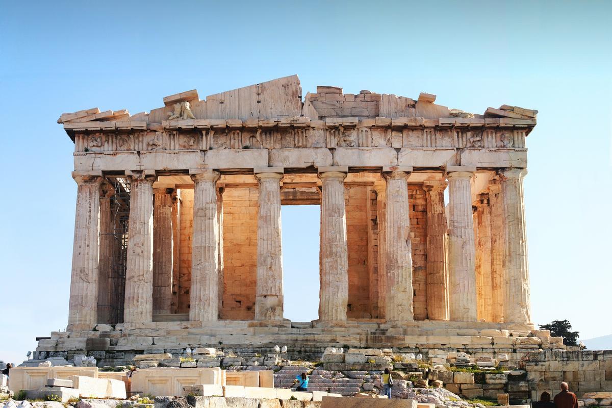 El Partenón de Atenas.