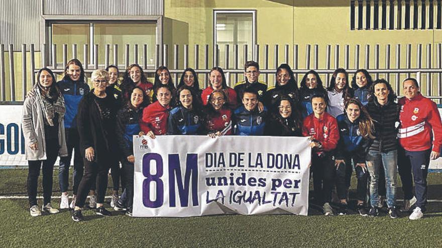 El fútbol femenino se une por la igualdad