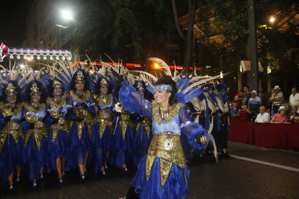 Desfile de Moros y Cristianos en Murcia