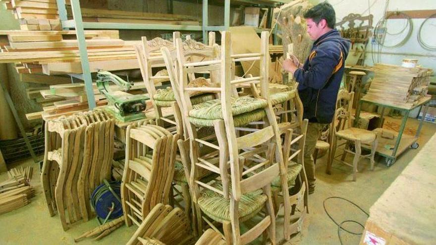 Sillas fabricadas en Castro del Río.