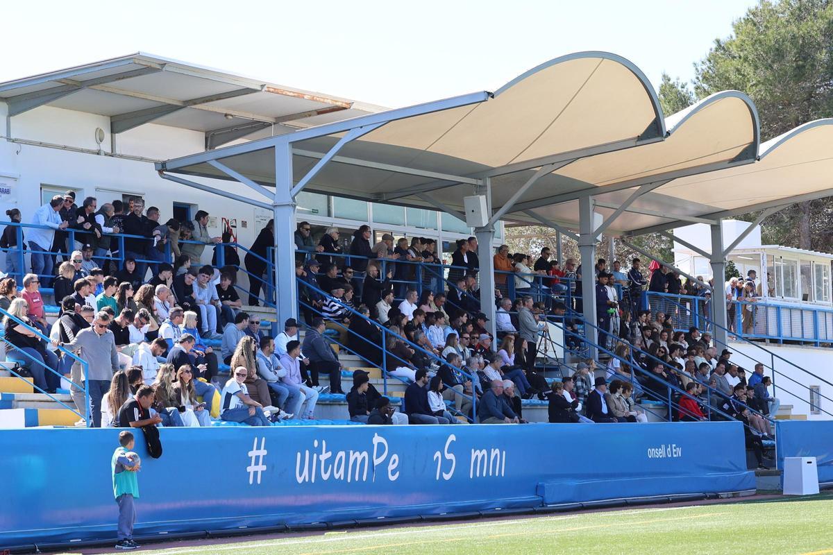 Las imágenes de la derrota de la SD Ibiza ante el Atlético Baleares
