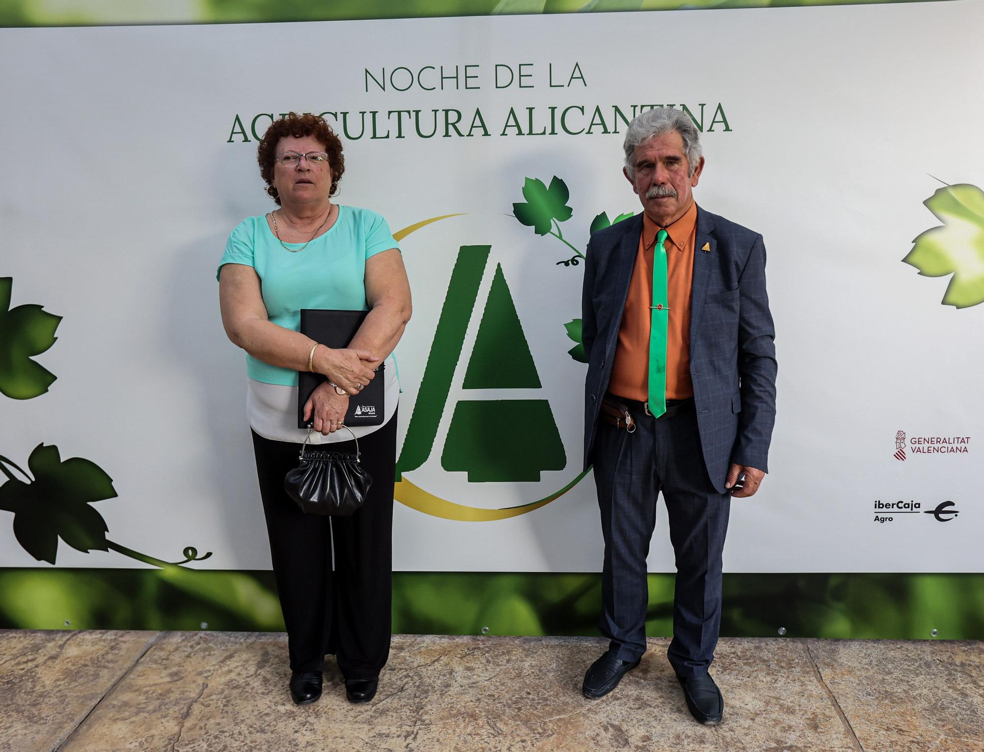 Noche de la Agricultura Alicantina, premios ASAJA