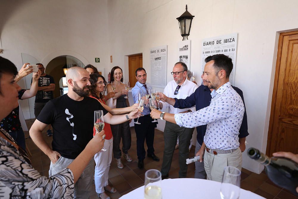 Inauguración de la muestra de Portada de Diario de Ibiza