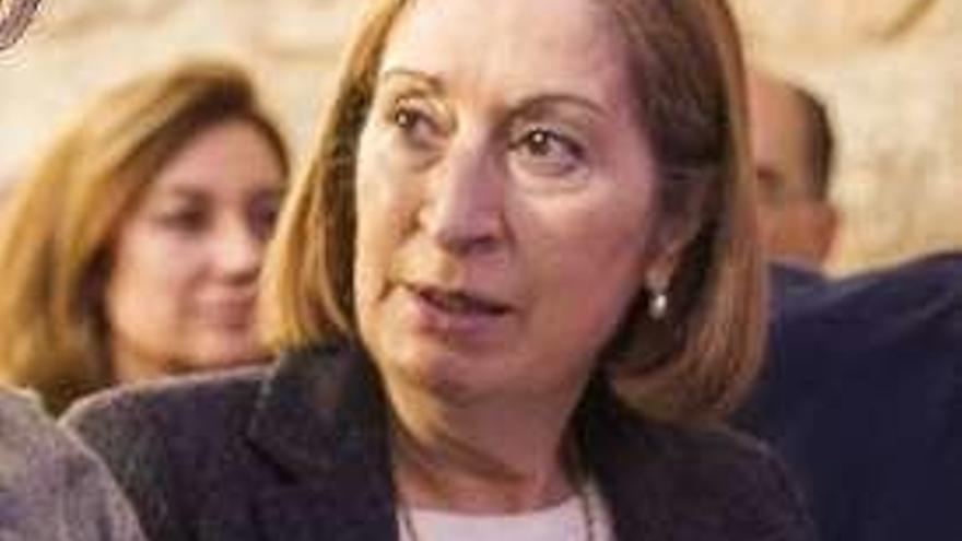 Ana Pastor. Ministra de Fomento en funciones | &quot;Ahora toca la renovación del partido&quot;