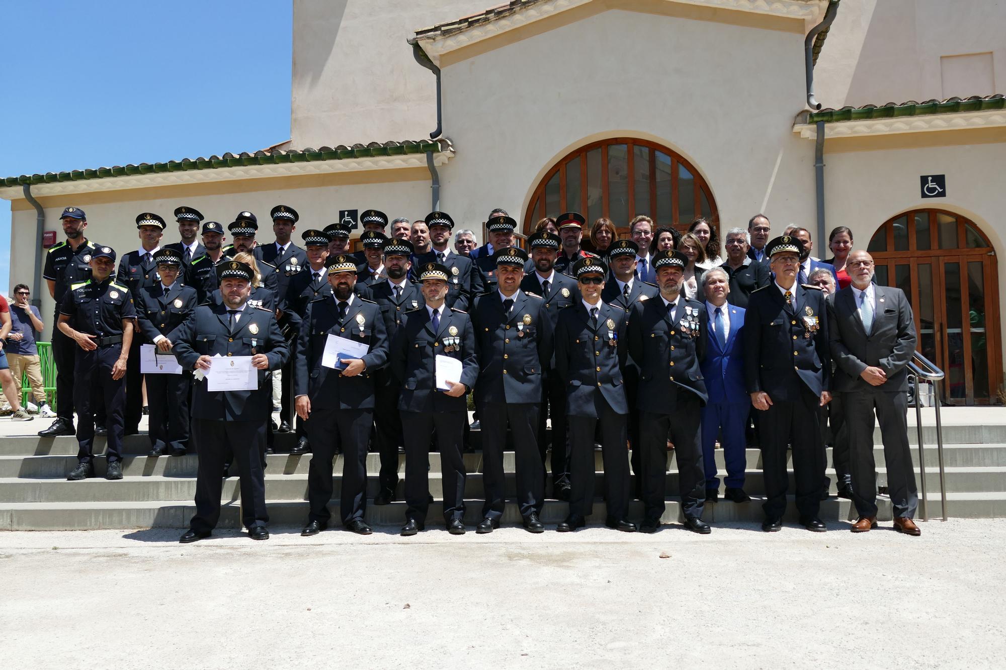 Figueres distingeix 37 agents en el Dia de la Guàrdia Urbana