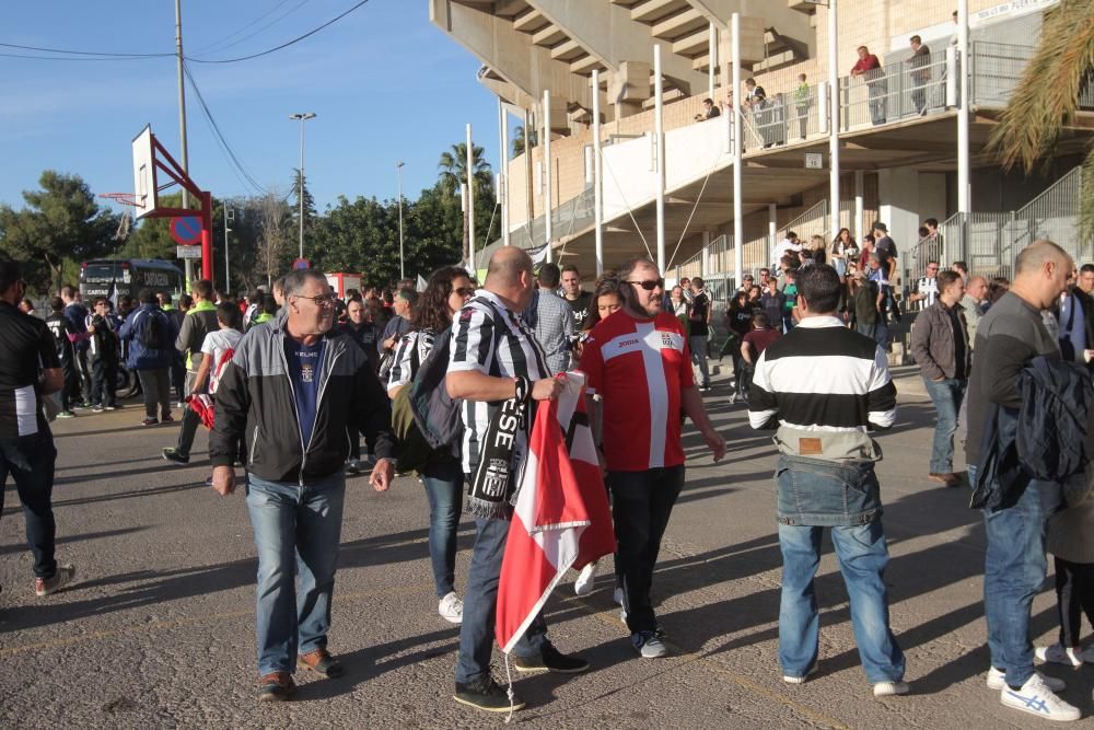 Ambiente previo del Cartagena-Real Murcia