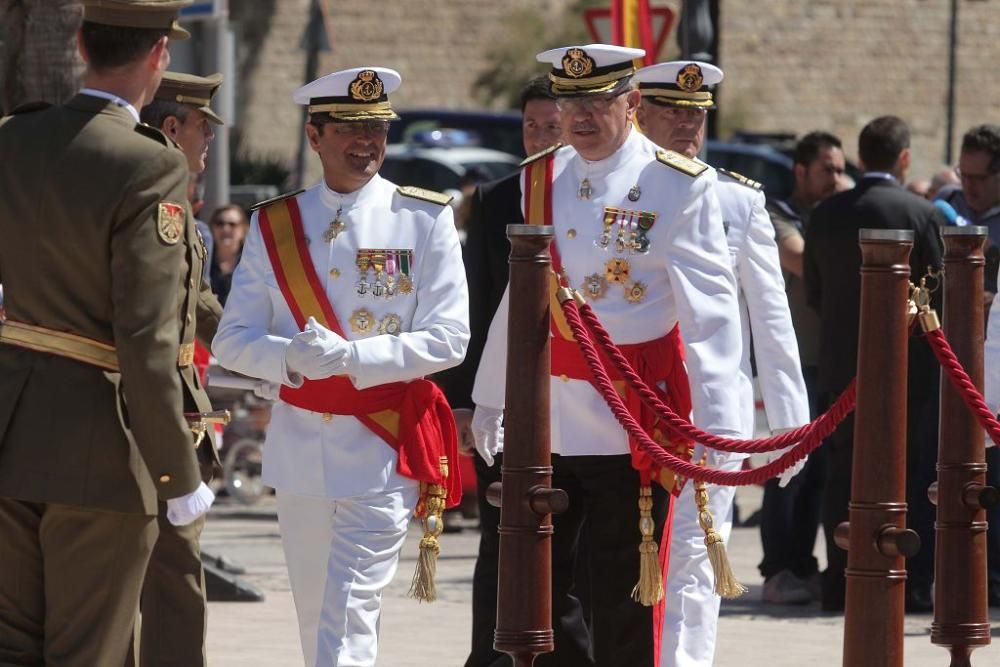 Acto solemne de homenaje a los héroes del 2 de Mayo en Cartagena