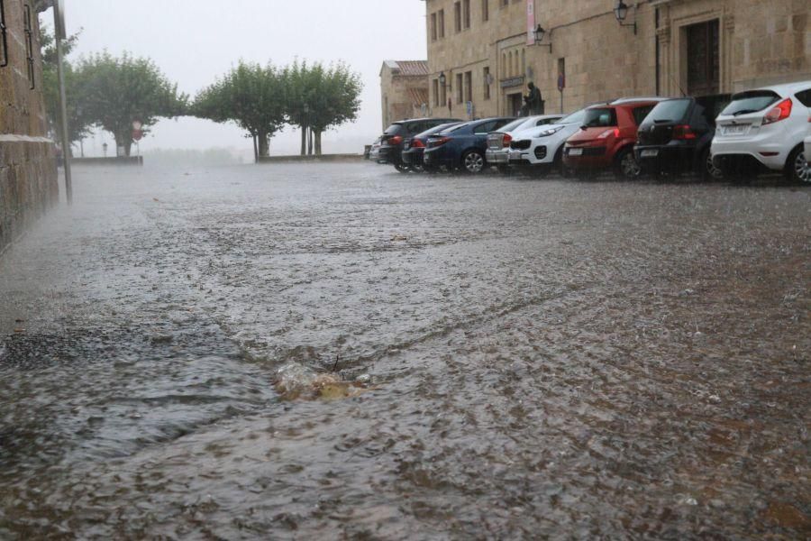 La lluvia vuelve a Zamora