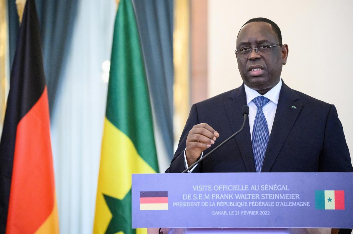 Archivo - El presidente de Senegal, Macky Sall