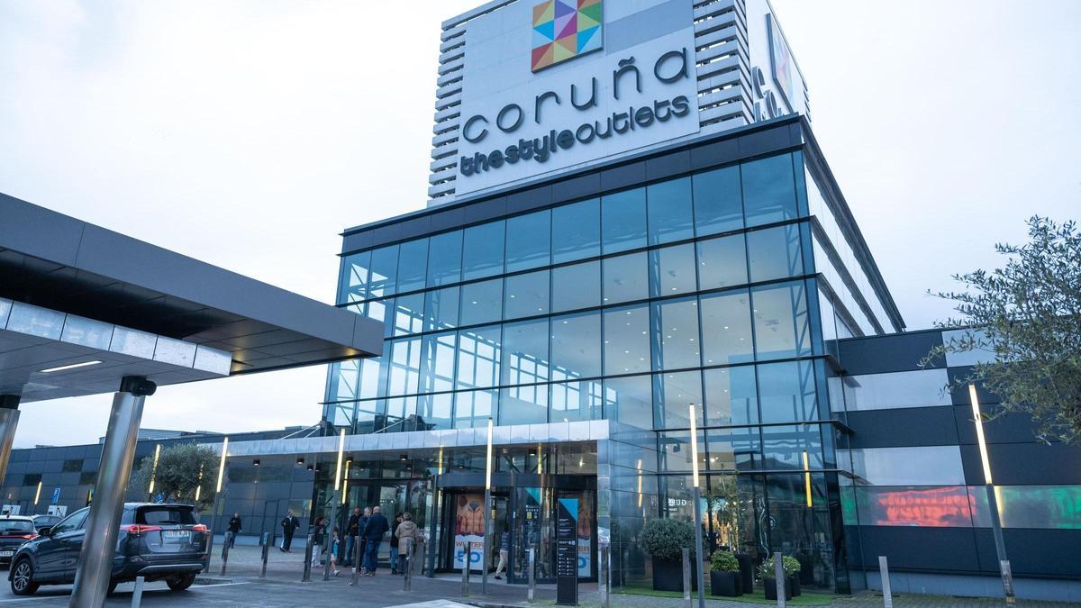 Entrada a Coruña The Styles Outlets