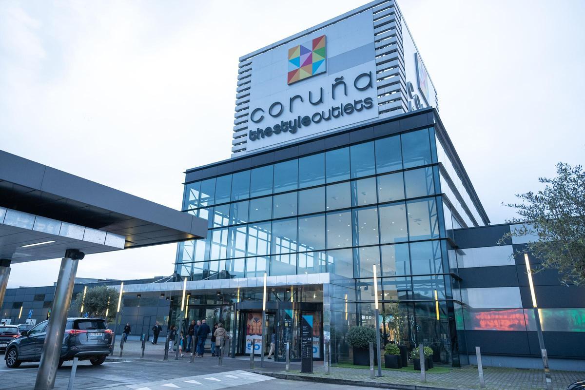 Entrada a Coruña The Styles Outlets