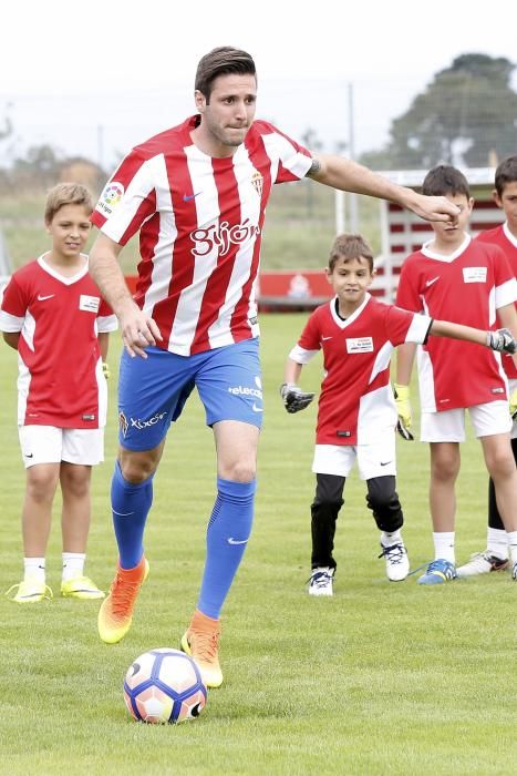 Presentación de Cop como jugador del Sporting