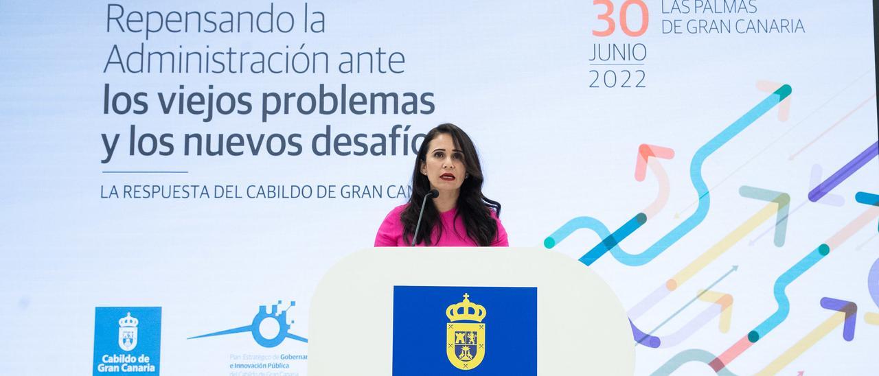 Margarita González, consejera de Función Pública del Cabildo