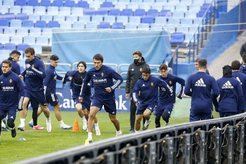 Entrenamiento del Real Zaragoza (12-22-2020)