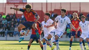 Gonzalo fue el autor del primer gol de España
