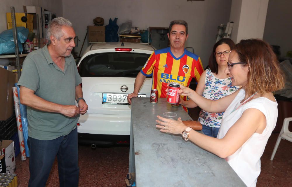 Gran fiesta de peñas del Valencia CF del sector 13