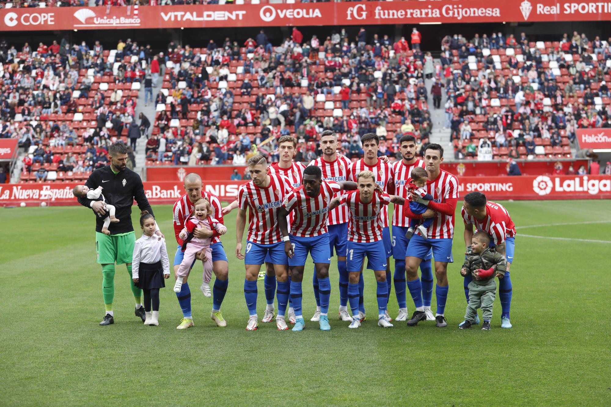 El partido del Sporting ante el Ibiza, en imágenes