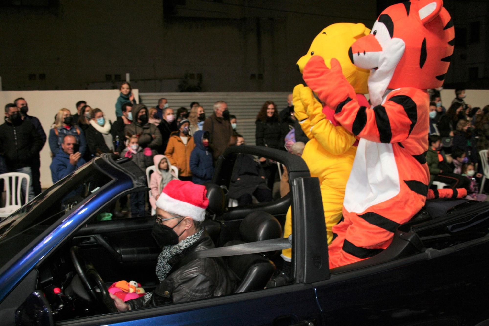 Desfile de Papa Noel en Lorca.