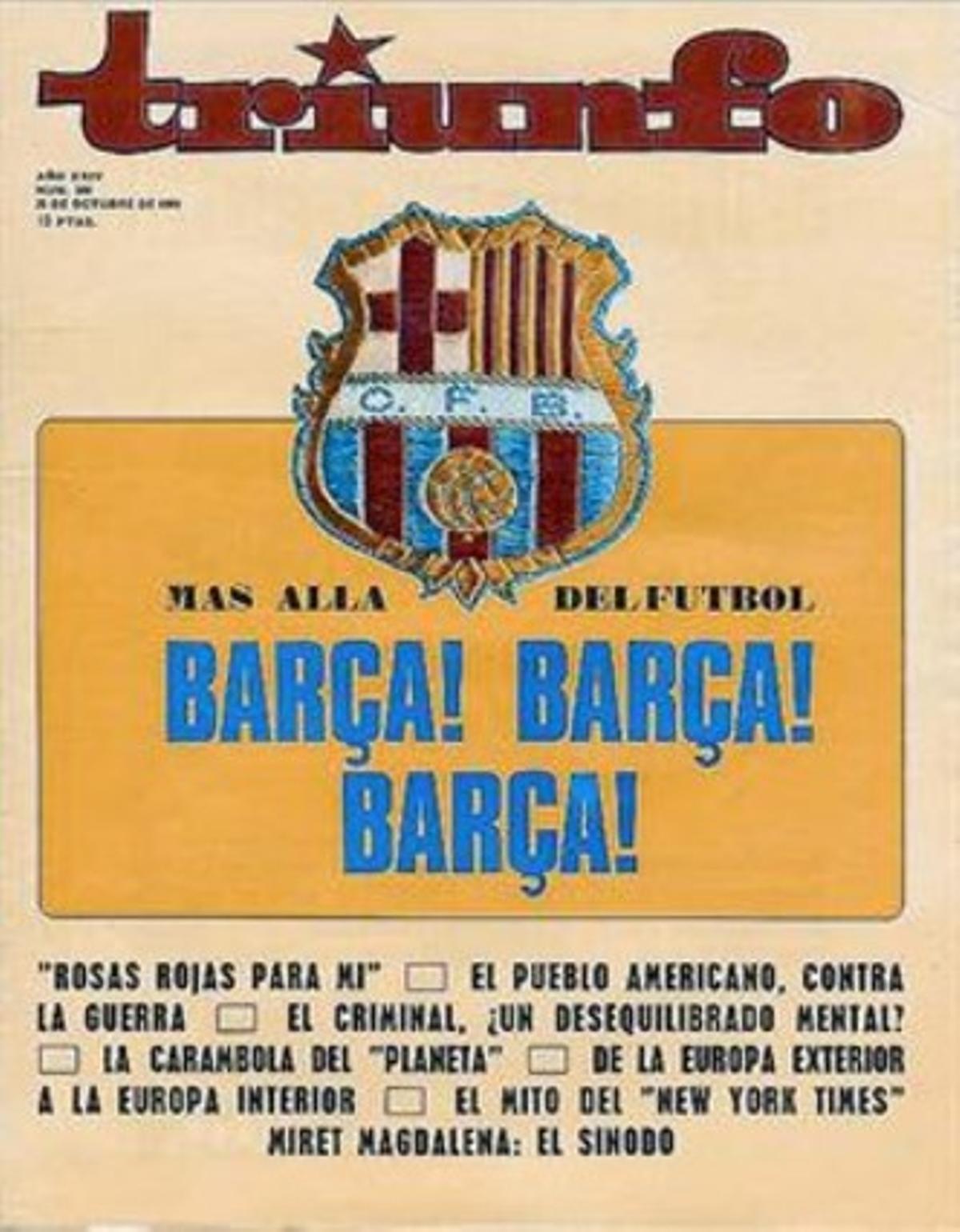 El Barça de las Cinco Copas posa en la foto de campeón de la Liga 1952-1953.