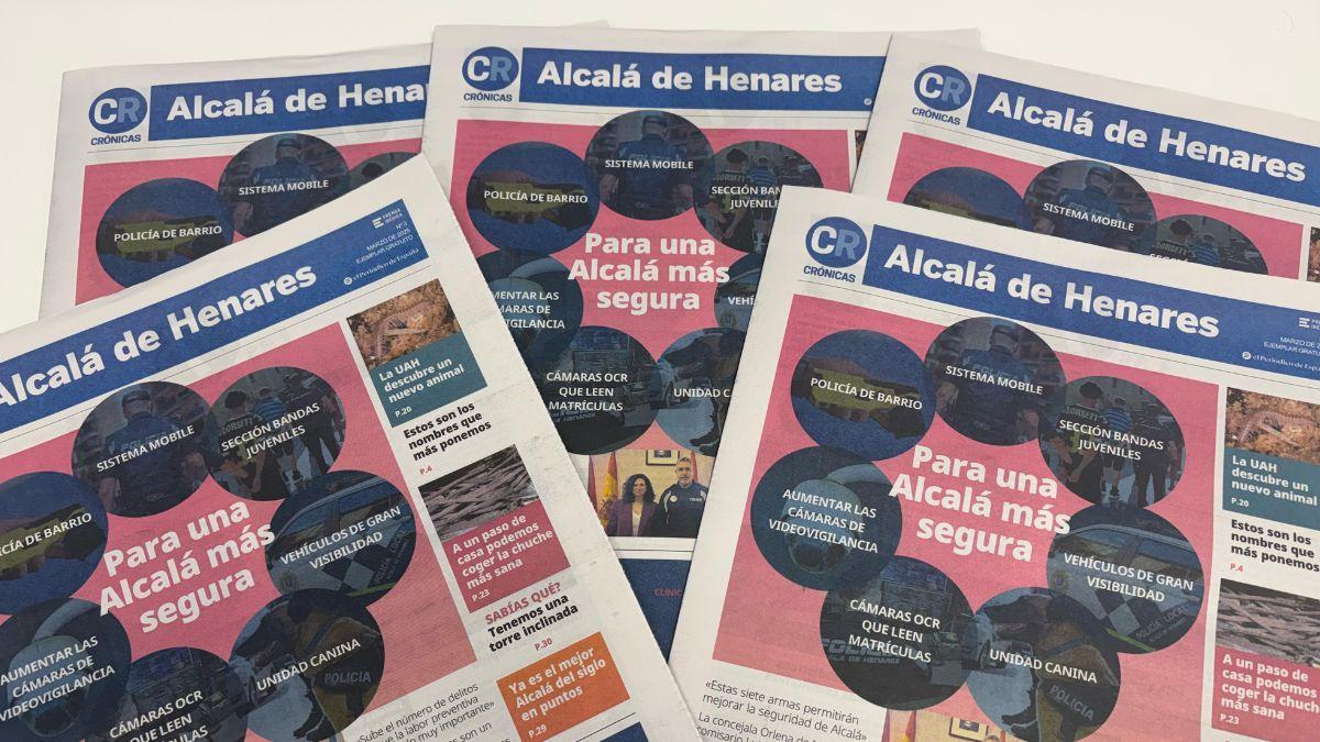 Ya está en las calles de Alcalá el número de marzo de la CRónica de Alcalá de Henares