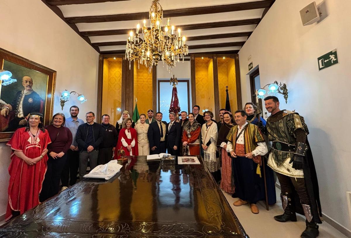 Visita de la Delegación de Zacatecas al Ayuntamiento.