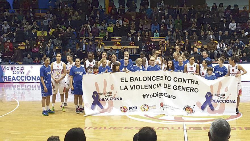 El basket femenino, contra la violencia de género