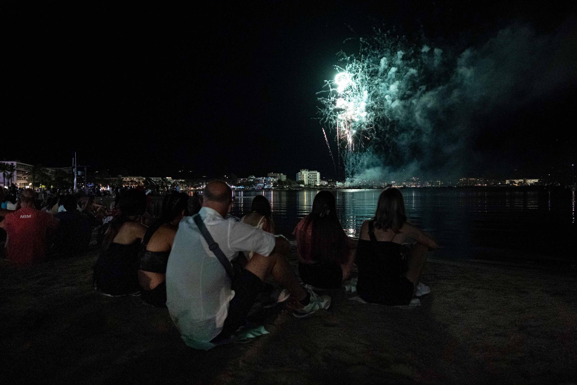 Fuegos artificiales en Sant Antoni (2022)