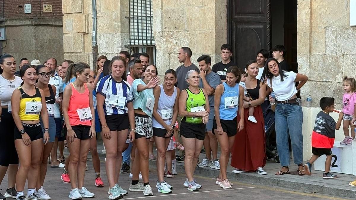 Salida de la Carrera Popular del Garbanzo de Fuentesaúco