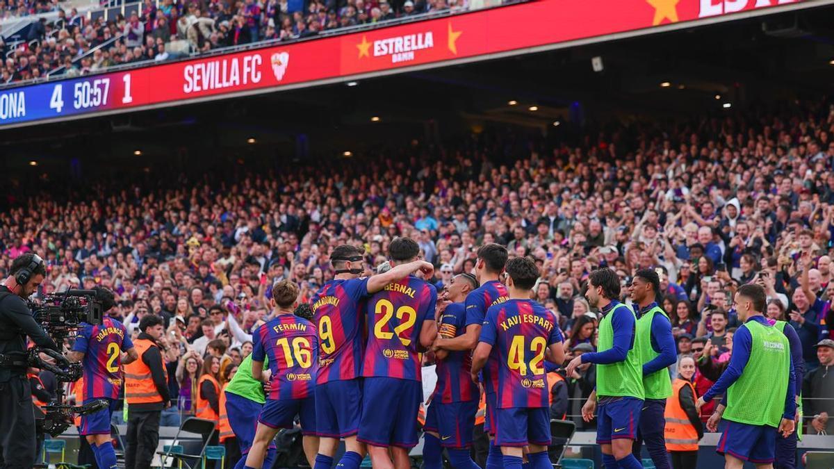 El 1x1 del FC Barcelona frente al Sevilla