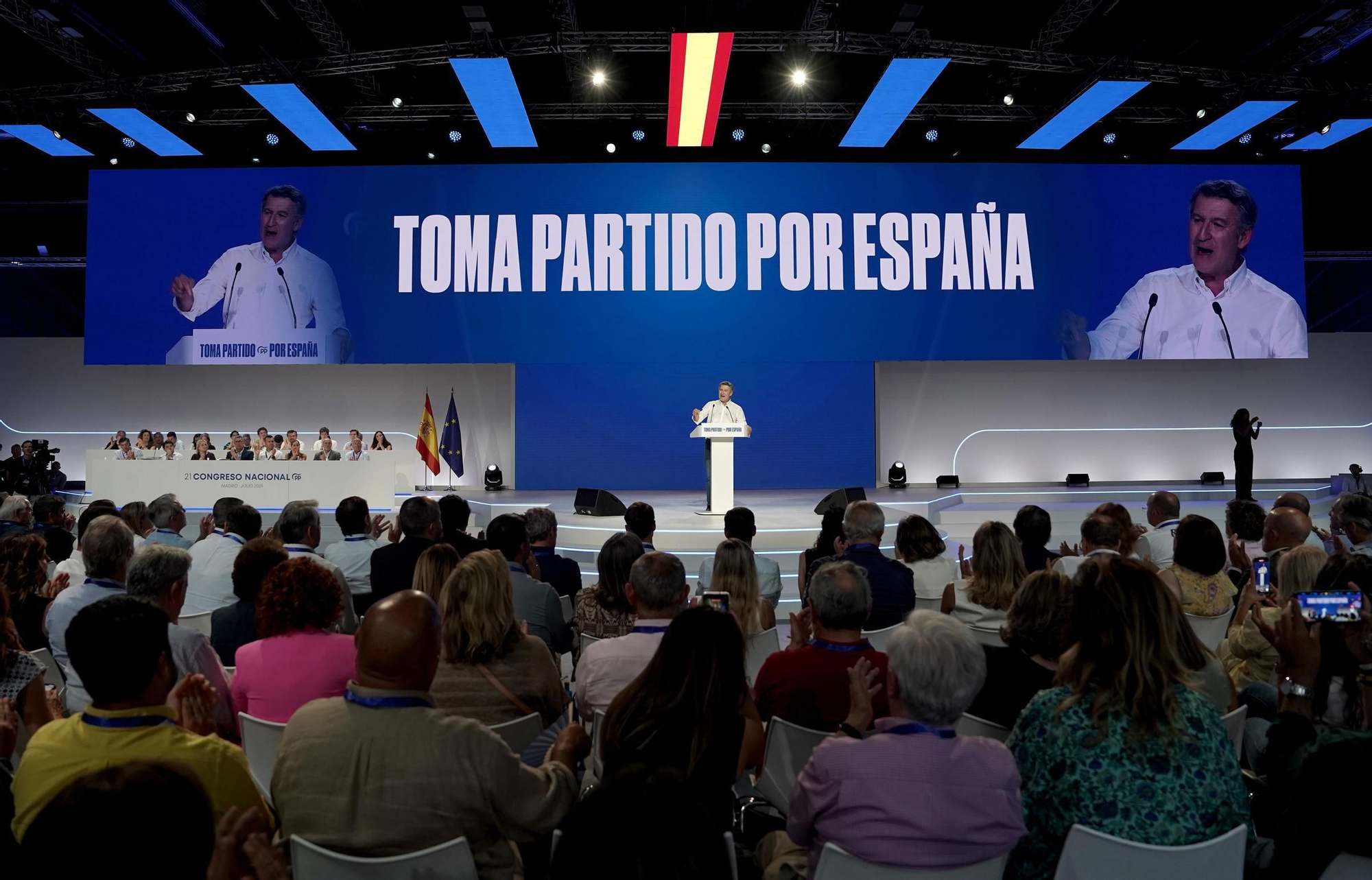 Alberto Núñez Feijóo. Congreso Nacional del Partido Popular.