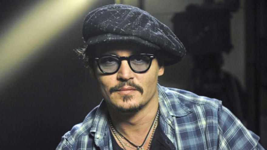 El actor estadounidense Johnny Depp.