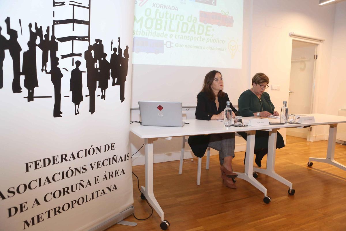 Jornada 'O futuro da mobilidade: sostenibilidade e transporte público' en A Coruña