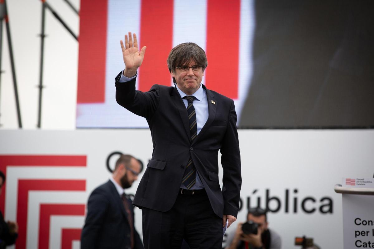 El expresident de la Generalitat Catalana,  Carles Puigdemont