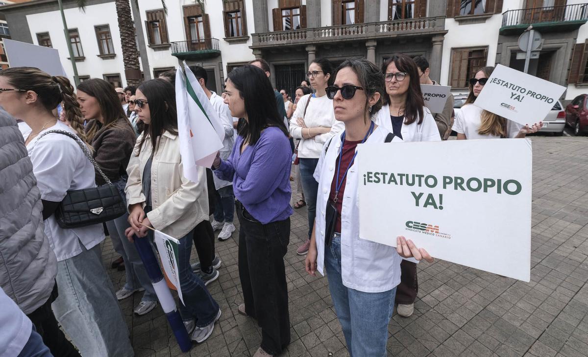 Huelga de médicos en Las Palmas de Gran Canaria (16/03/2026)