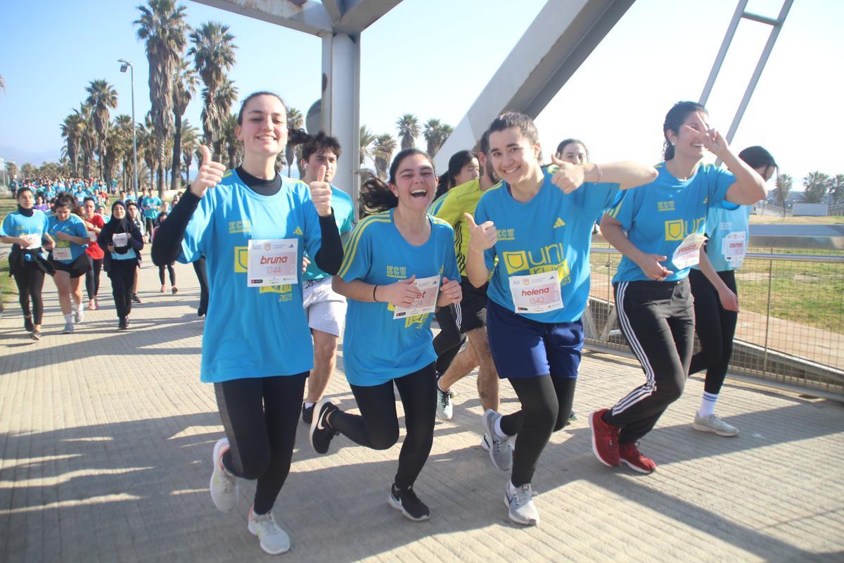 Carrera Unirun 2023 en Barcelona