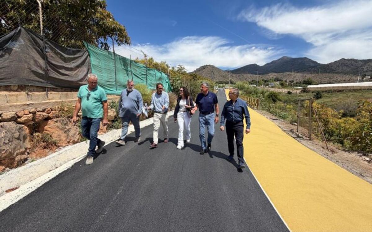 Armijo recorre el trazado.