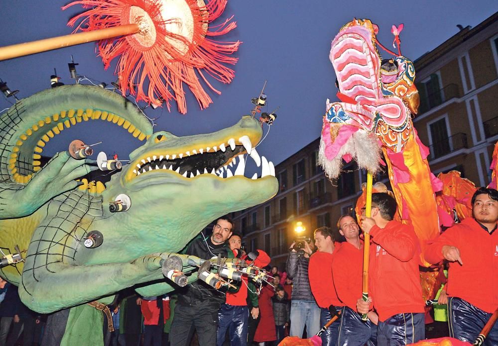 Sant Sebastià se despide en Chinatown