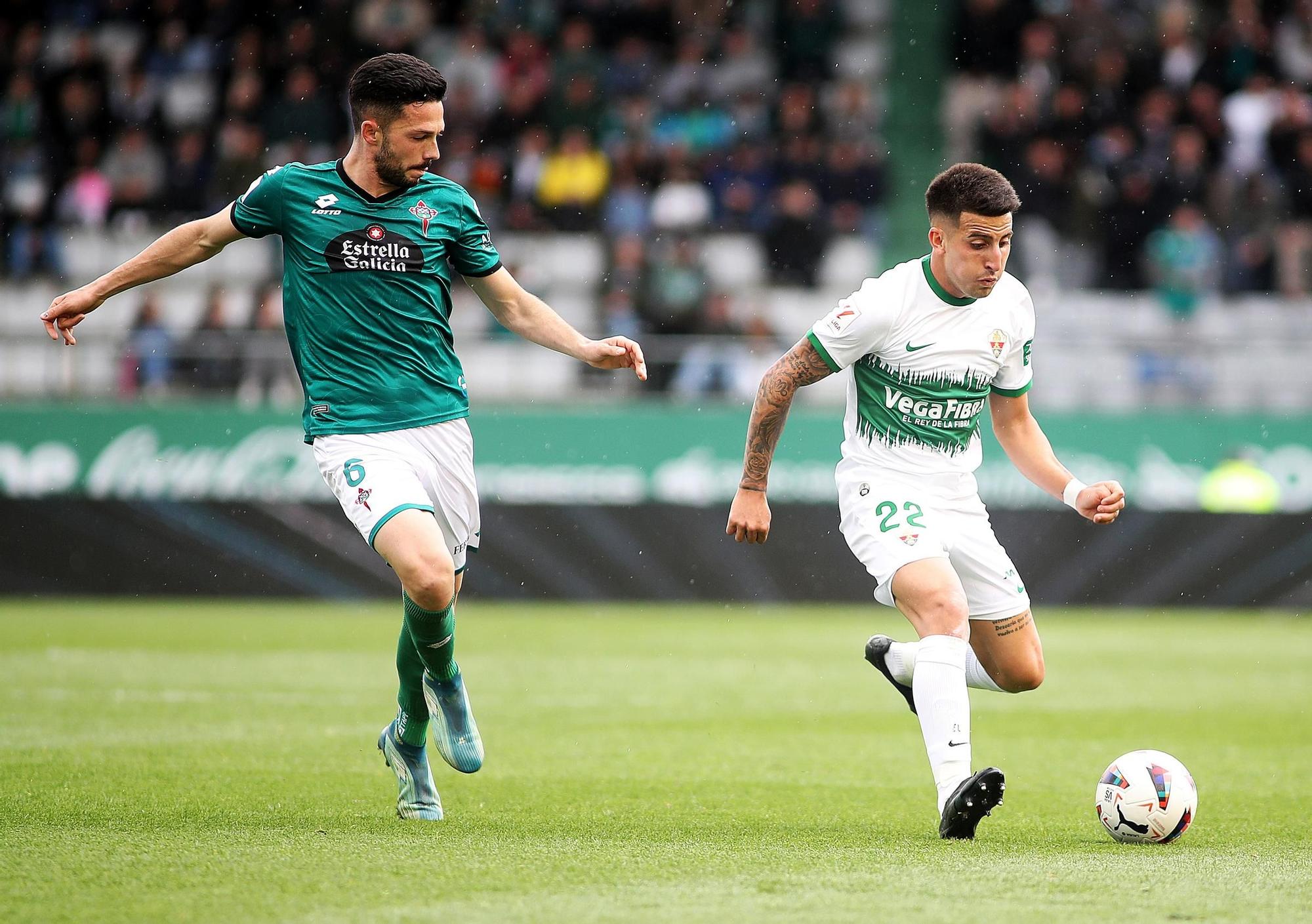 Las imágenes del partido Racing Ferrol - Elche CF