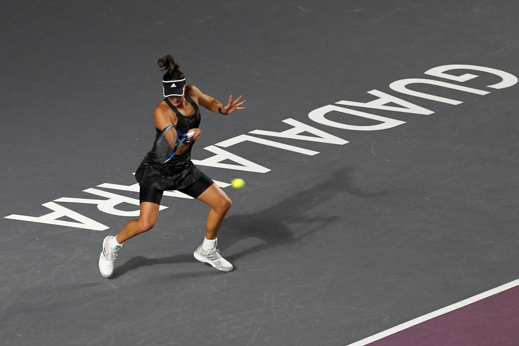 Garbiñe Muguruza, primera española en ganar las WTA Finals